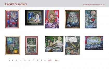 Gabriel Summers Paintings Gallery