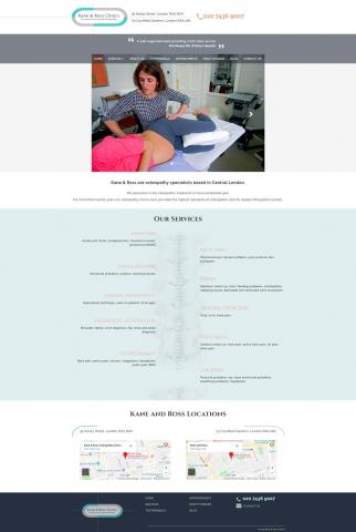 Kane and Ross Website Design